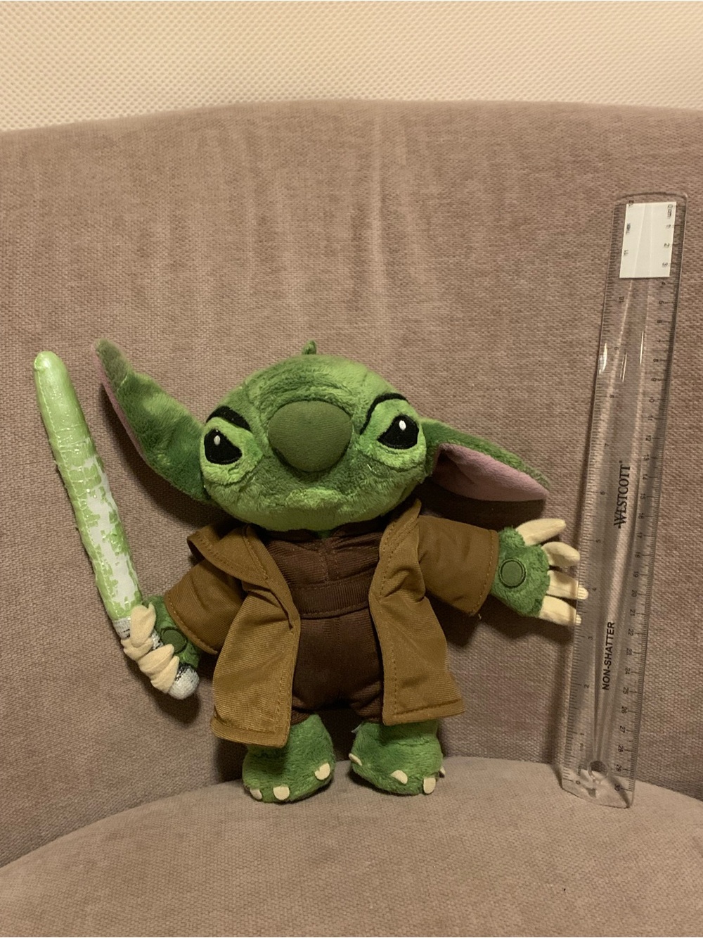Stitch Yoda Plush Disney Paris Exclusive